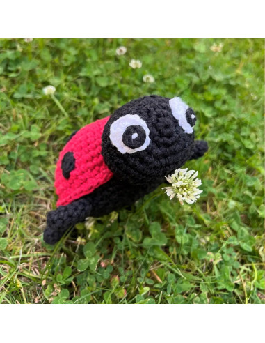 Kit crochet - Daisy la coccinelle