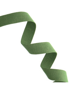 Sangle coton pour sac scintillante - Vert sauge
