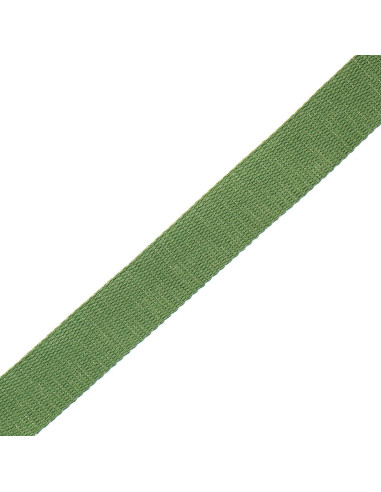 Sangle coton pour sac scintillante - Vert sauge