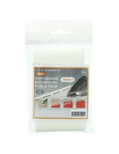 Entoilage pour rebord rapide Perfobande 30 mm - Blanc