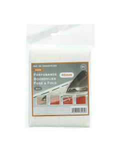 Entoilage pour rebord rapide Perfobande 40 mm - Blanc