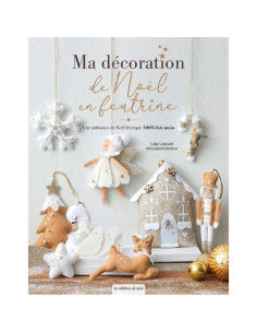 Livre ma décoration de noël en feutrine