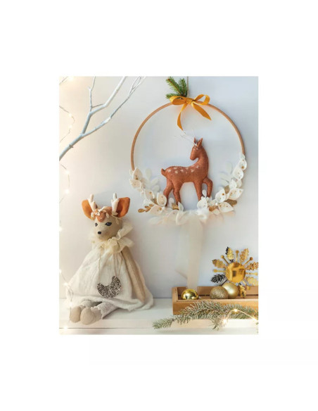 Livre ma décoration de noël en feutrine