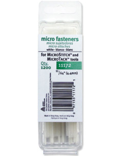 Recharges agrafes pour MicroStitch - Blanc