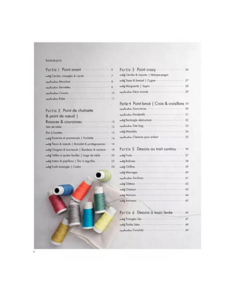 Livre broderie sashiko embellie