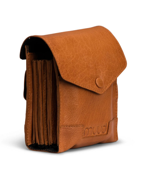 Etui de rangement en cuir pour aiguilles interchangeables Muud Betina - Whisky