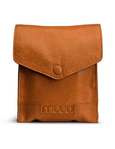 Etui de rangement en cuir pour aiguilles interchangeables Muud Betina - Whisky