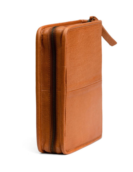 Etui de rangement en cuir pour aiguilles interchangeables Muud Effi - Whisky