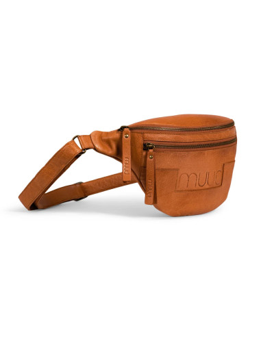 Sac banane en cuir Muud Vegas - Whisky