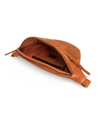 Sac banane en cuir Muud Vegas - Whisky