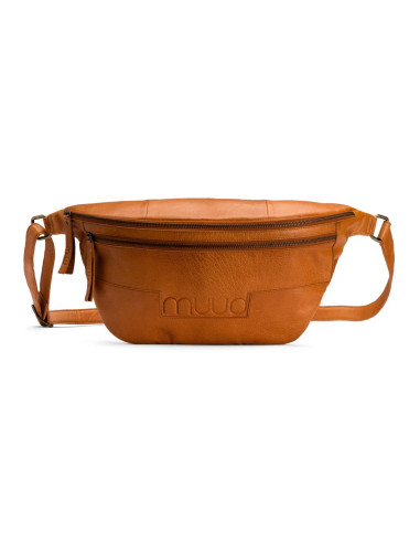 Sac banane en cuir Muud Vegas XL - Whisky