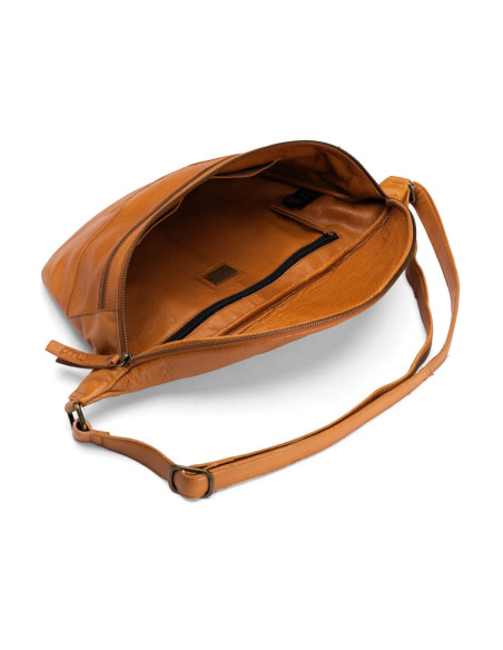 Sac banane en cuir Muud Vegas XL - Whisky