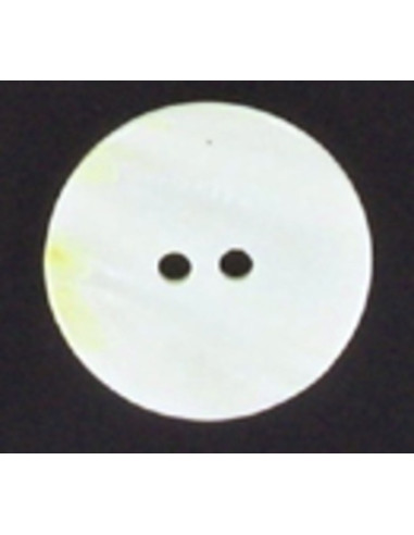 Bouton nacre blanc
