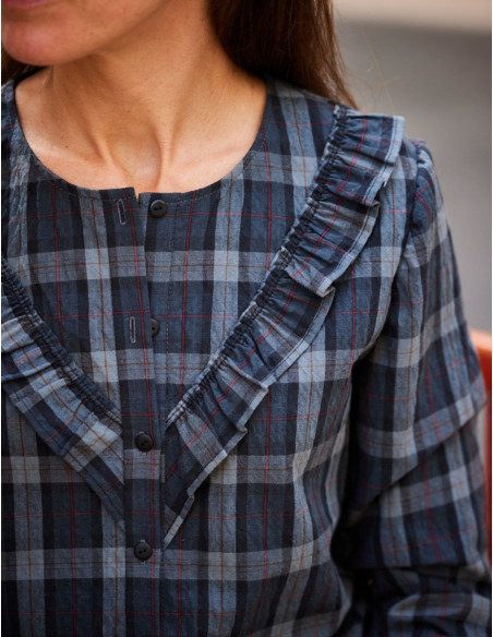Patron de blouse Diapason - Atelier Scämmit