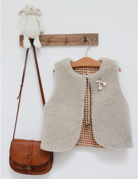 Patron de gilet ou veste Berger Mini - Atelier Scämmit
