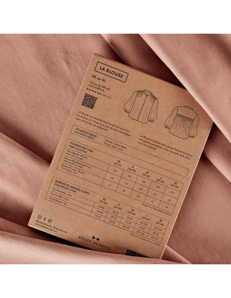 Patron LA blouse - Atelier Brunette