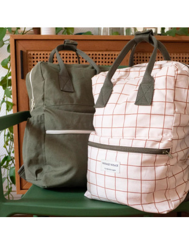 Patron de sac à dos ou sacoche Eugène - Ikatee