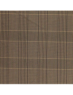 Tissu jersey Prince de Galles - Petits carreaux