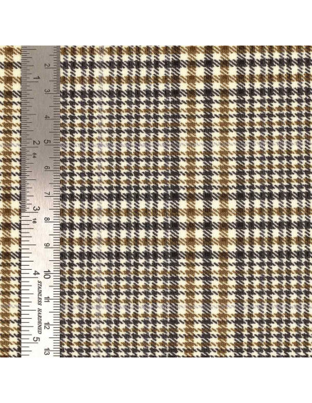 Tissu jersey Prince de Galles - Grands carreaux