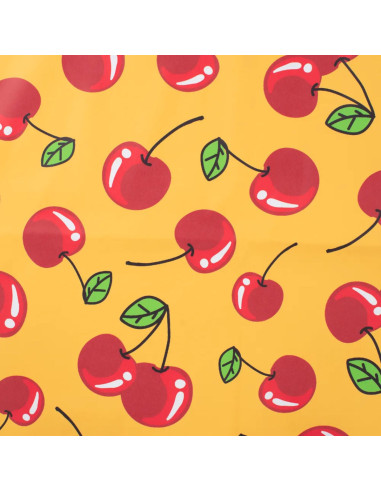 Tissu toile imperméable pour ciré - Cerises