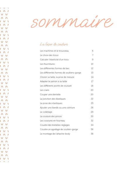 Livre apprendre à coudre sa lingerie confort