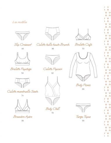 Livre apprendre à coudre sa lingerie confort
