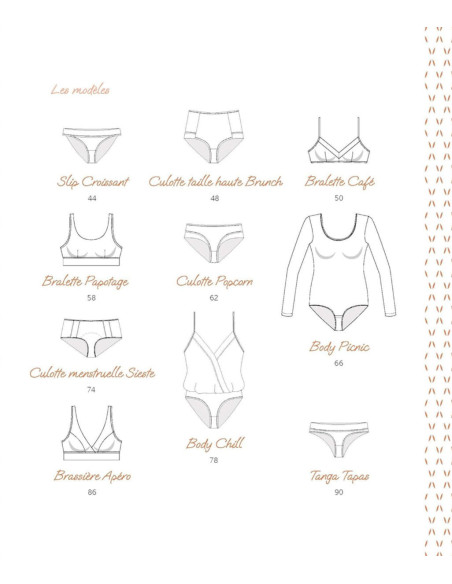 Livre apprendre à coudre sa lingerie confort