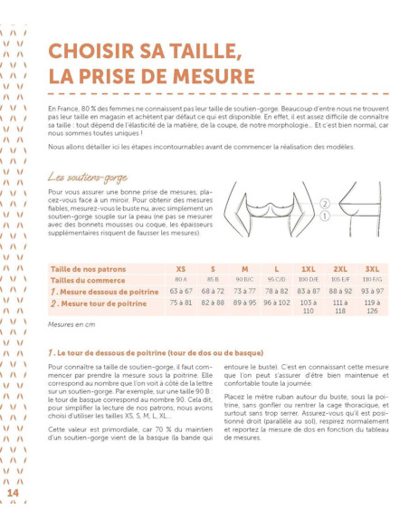 Livre apprendre à coudre sa lingerie confort