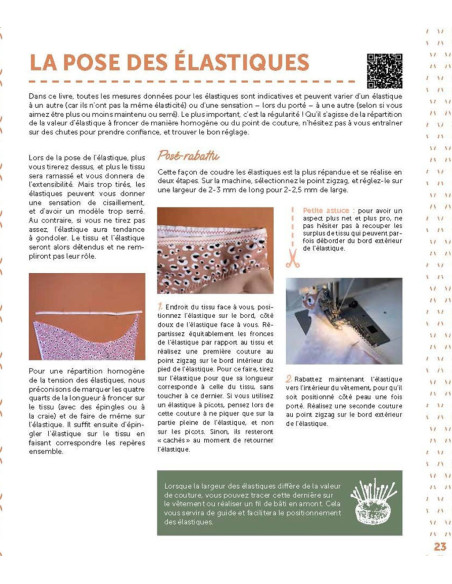 Livre apprendre à coudre sa lingerie confort