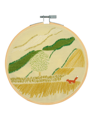 Kit broderie - Campagne