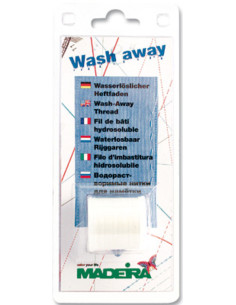 Fil à bâtir hydrosoluble Wash Away Madeira