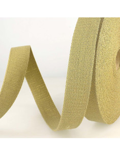 Sangle de sac lurex - Lin et or