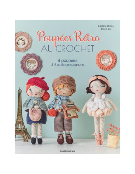 Livre poupées rétro au crochet
