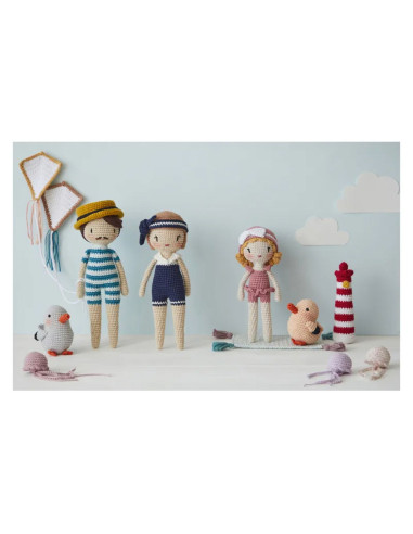 Livre poupées rétro au crochet