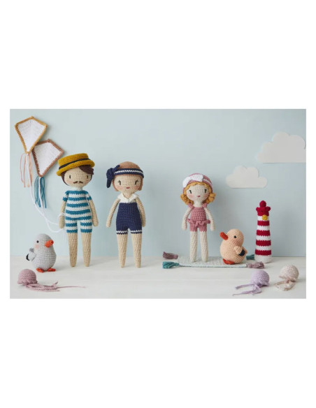 Livre poupées rétro au crochet