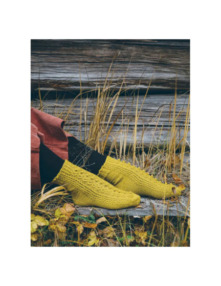 Livre 52 chaussettes à tricoter toute l´année