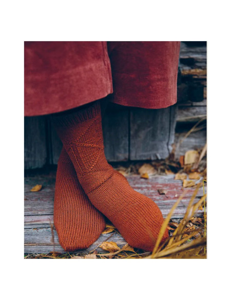 Livre 52 chaussettes à tricoter toute l´année