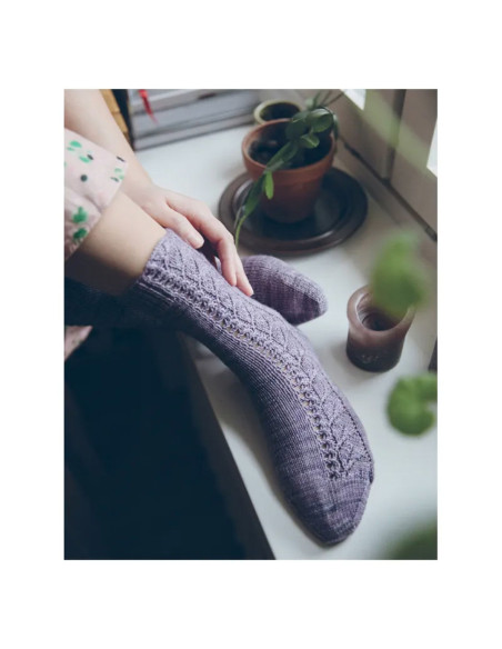 Livre 52 chaussettes à tricoter toute l´année