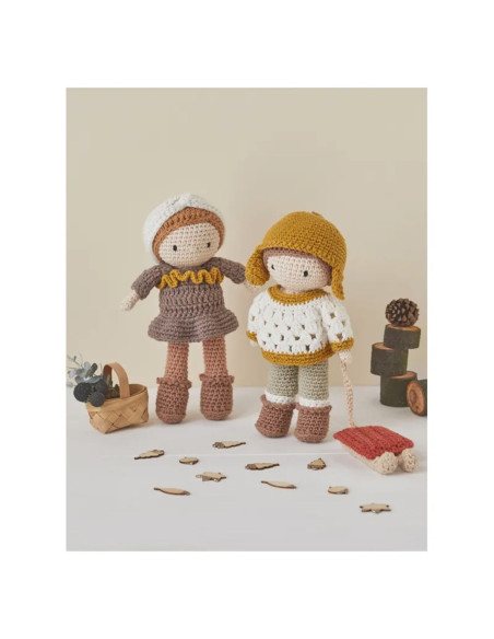 Livre poupées & amigurumis à la montagne au crochet