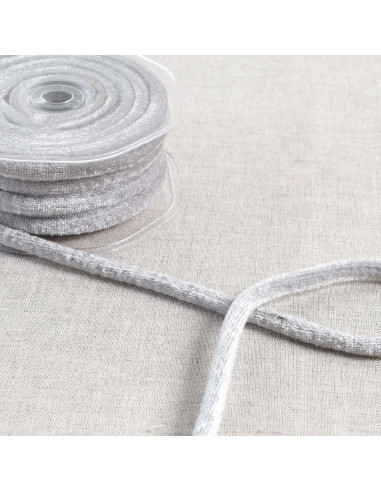 Cordon velours - Gris