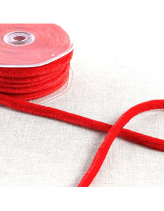 Cordon velours - Rouge