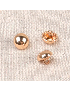 Bouton boule métal - Or