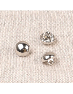 Bouton boule métal - Argent