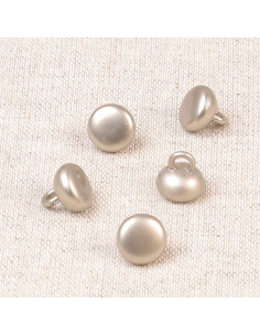 Bouton Chloé métal - Argent