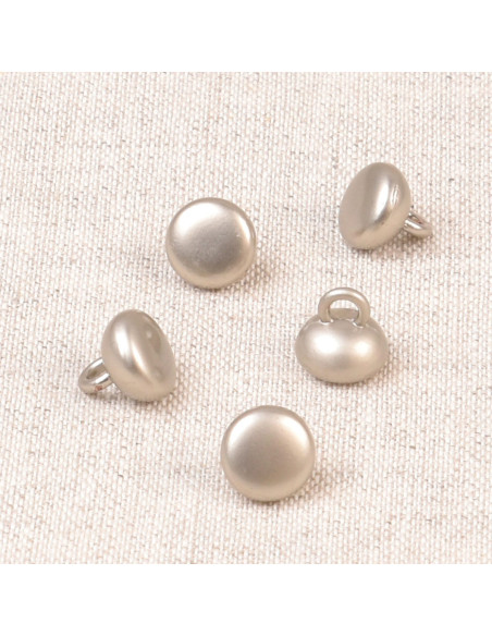 Bouton Chloé métal - Argent