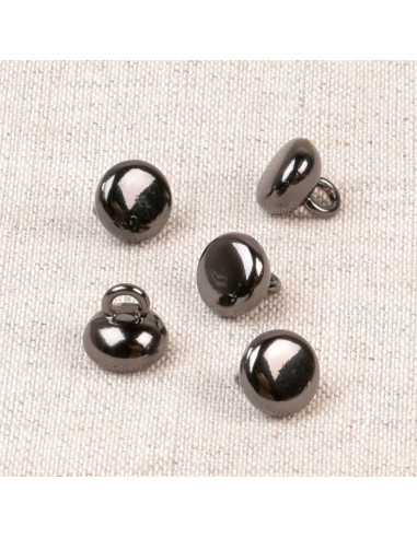 Bouton Chloé métal - Noir