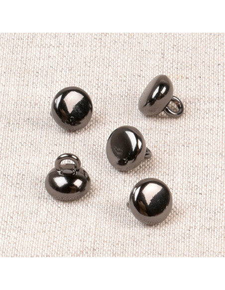 Bouton Chloé métal - Noir