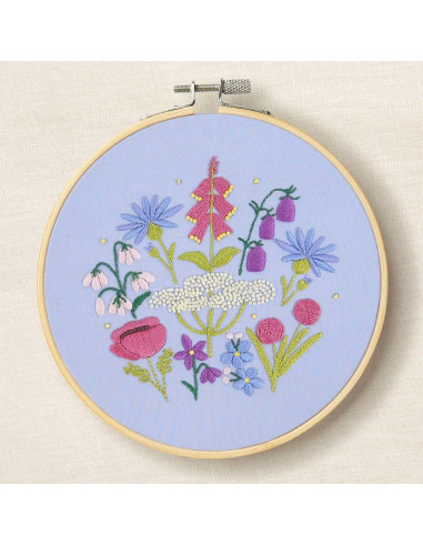 Kit broderie - Jardin anglais