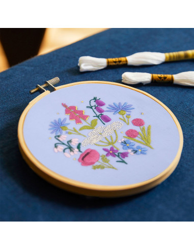 Kit broderie - Jardin anglais