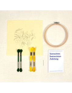 Kit broderie - Mimosas 2